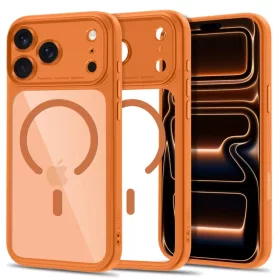 iPhone 17 Pro / 18 Pro kozmikus narancssárga/átlátszó Tech-Protect-5906302341948 1 kép