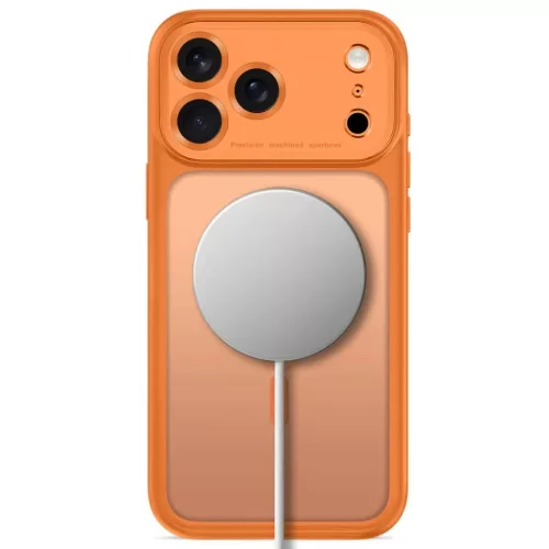 iPhone 17 Pro / 18 Pro matt kozmikus narancssárga Tech-Protect MagPea-5906302341863 4 kép