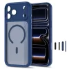 iPhone 17 Pro / 18 Pro matt mélykék Tech-Protect MagPeak MagSafe CC -5906302341887 2 kép
