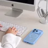 iPhone 17 Pro / 18 Pro matt világoskék Tech-Protect MagPeak MagSafe -5906302341900 6 kép