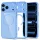 Apple iPhone 17 Pro Max / 18 Pro Max áttetsző világoskék Tech-Prot-5906302341993 1 kép