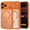 Apple iPhone 17 Pro Max / 18 Pro Max matt kozmikus narancssárga Tech-Protect Magpeak MagSafe CC tok