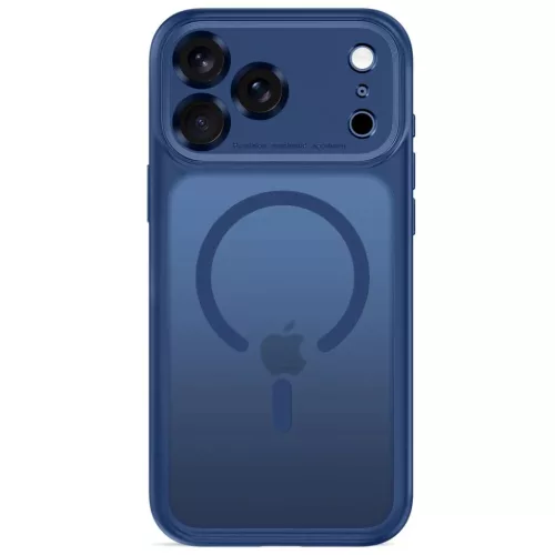Apple iPhone 17 Pro Max / 18 Pro Max Mélykék matt Tech-Protect MagPe-5906302341894 3 kép