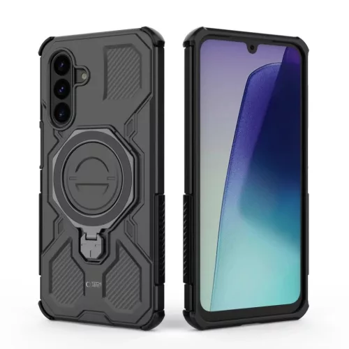 Samsung Galaxy A17 / A18 4G / 5G matt fekete Tech-Protect TacticStand -5906302343492 2 kép