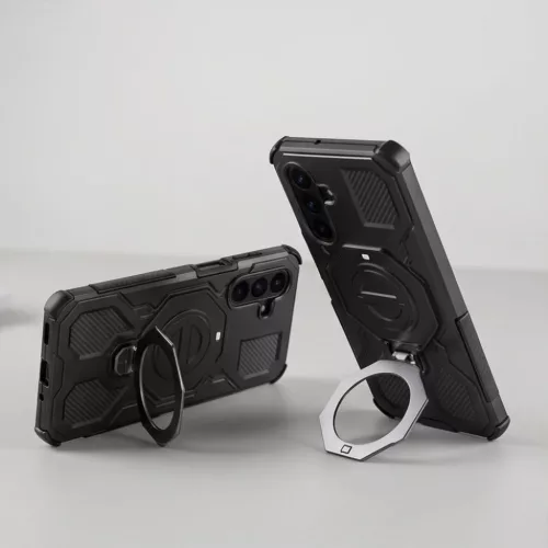 Samsung Galaxy A17 / A18 4G / 5G matt fekete Tech-Protect TacticStand -5906302343492 7 kép