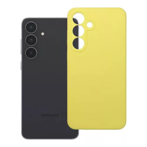 Samsung Galaxy S25 FE tok szilikon citromsárga tok-5903396415630 5 kép
