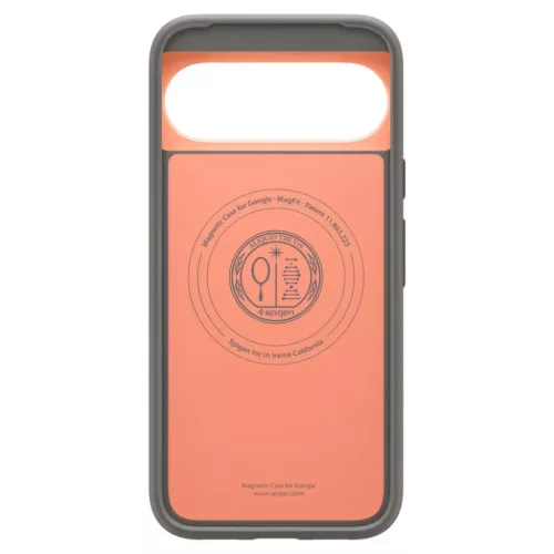 Google Pixel 10 Pro XL Spigen Nano Pop Mag Magsafe Papaya Szürke tok-8800283307962 5 kép