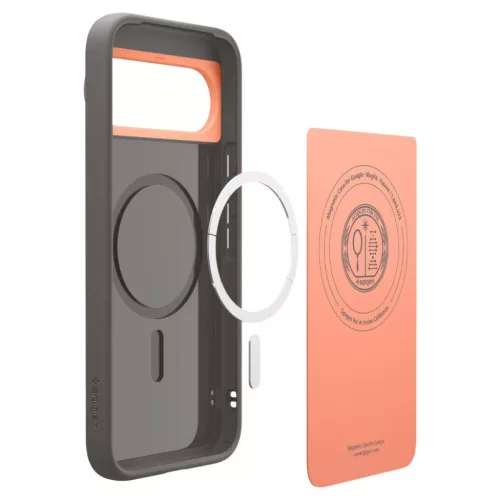 Google Pixel 10 Pro XL Spigen Nano Pop Mag Magsafe Papaya Szürke tok-8800283307962 10 kép