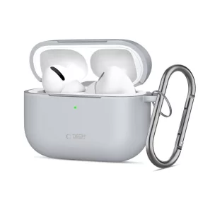   Apple AirPods Pro 3 Tech-protect Silicone Hook Ceruza Szürke tok