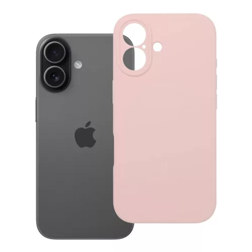 Szilikon tok 2mm vastag IPHONE 17 homok rózsaszín tok-5903396408076 5 kép