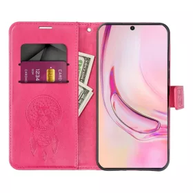 Xiaomi Redmi 15 4G tok MEZZO könyv tok álomfogó magenta-5903396453465 2 kép