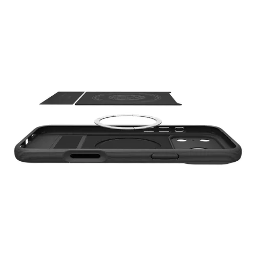 iPhone 17 Pro Max Spigen Parallax "S" MagSafe tok Matt fekete-8800283310405 5 kép
