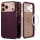 iPhone 17 Pro Spigen Nano Pop Mag Magsafe tok Burgundi bab