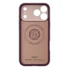 iPhone 17 Pro Spigen Nano Pop Mag Magsafe tok Burgundi bab-8800283314595 3 kép