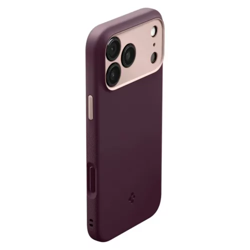 iPhone 17 Pro Spigen Nano Pop Mag Magsafe tok Burgundi bab-8800283314595 6 kép