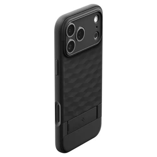 iPhone 17 Pro Spigen Parallax "S" MagSafe mat fekete tok-8800283310931 6 kép