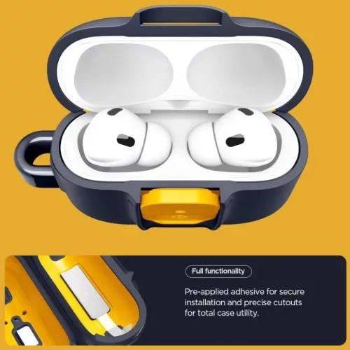 Apple AirPods Pro 3 Spigen Nano Pop tok Áfonya Tengerészkék-8800283309676 5 kép