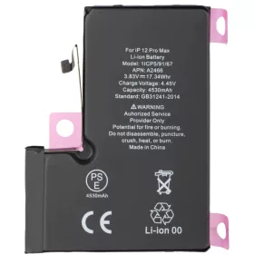   Akkumulátor Apple iPhone 12 Pro Max, 4400mAh Diagnosztikai Magas Kapacitás