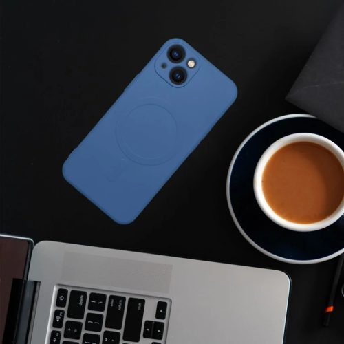Xiaomi Redmi 15C Silicone Mag Cover kék tok-5903396419447 1 kép