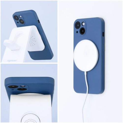 Xiaomi Redmi 15C Silicone Mag Cover kék tok-5903396419447 6 kép
