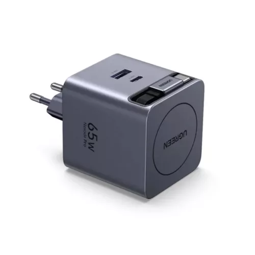 Hálózati töltő UGREEN X615, 65W, 3A, 1 x USB-A - 1 x USB-C, USB-C -6941876268252 2 kép