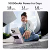 UGREEN PB764 Uno powerbank, 10000mAh, 20W, PD + FQI, Szürke-6941876243297 8 kép