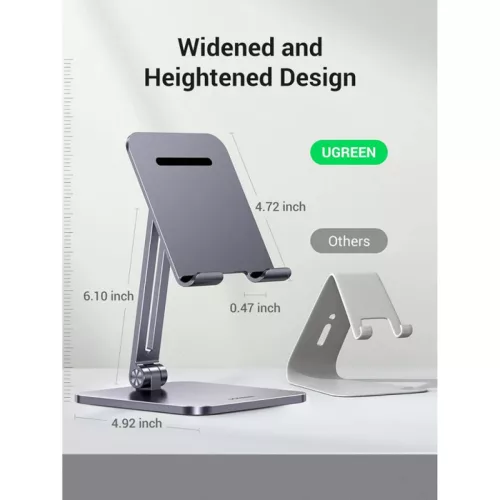 Stand Telefon / Tablet UGREEN LP134, 6.1inch - 12.9inch, Szürke-6957303843930 4 kép