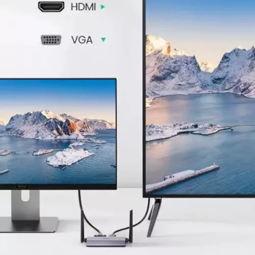 UGREEN CM506 vezeték nélküli HDMI Extender, 1080P, szürke-6957303894741 4 kép