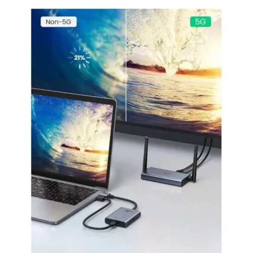 UGREEN CM506 vezeték nélküli HDMI Extender, 1080P, szürke-6957303894741 7 kép