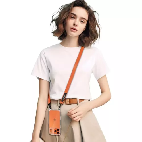 Tech-protect C6s Crossbody Kötél Kozmikus Narancssárga-5906302334841 5 kép