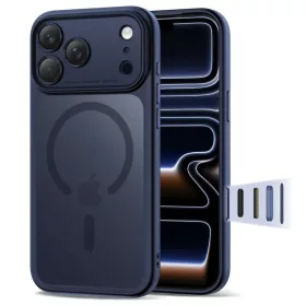   iPhone 17 Pro Tech-protect Magpeak Magsafe CC tok matt mélykék