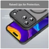 iPhone 17 Pro Max Fan Dun Series fekete tok MagSafe hibrid (TPU + PC) - 6 kép