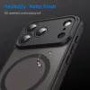 iPhone 17 Pro Fan Dun Series fekete tok MagSafe hibrid (TPU + PC) Alph- 2 kép