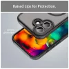 iPhone 17 Dun Series fekete tok MagSafe hibrid (TPU + PC) Alphajack- 2 kép