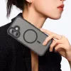 iPhone 17 Dun Series fekete tok MagSafe hibrid (TPU + PC) Alphajack- 4 kép