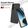 Samsung Galaxy A07 fekete,  Liquid szilikon tok Alphajack- 4 kép