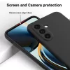 Samsung Galaxy A07 fekete,  Liquid szilikon tok Alphajack- 7 kép