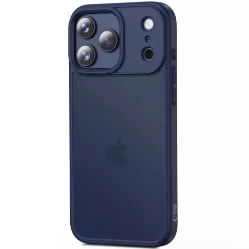 iPhone 17 Pro Tech-protect Magmat matt mélykék tok-5906302333974 3 kép