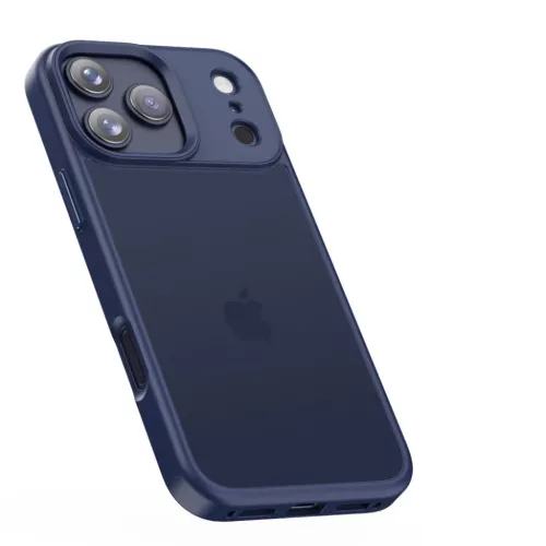 iPhone 17 Pro Tech-protect Magmat matt mélykék tok-5906302333974 4 kép