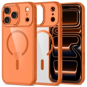   iPhone 17 Pro Max Tech-protect Magmat Magsafe tok Kozmikus Narancs/átlátszó