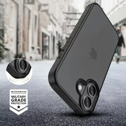 iPhone 17 Tech-protect Magmat Matte Black tok-5906302333912 3 kép