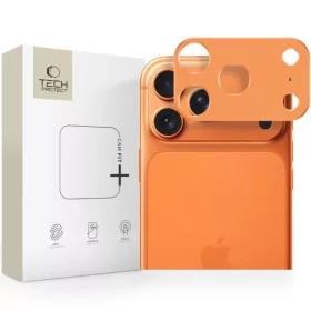   iPhone 17 Pro Max Tech-Protect Camalloy Fit+ kameravédő Kozmikus narancs