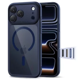 iPhone 17 Pro Tech-protect Magpeak Magsafe Cc tok mély kék/átlátsz-5906302333837 1 kép