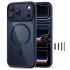 iPhone 17 Pro Tech-protect Magpeak Magsafe Cc tok mély kék/átlátsz-5906302333837 2 kép