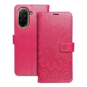 Xiaomi Redmi A5 tok, MEZZO könyvtok mandala magenta