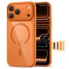 iPhone 17 Pro tok Tech-protect Magpeak Magsafe Cc Kozmikus Narancs/átlátszó tok