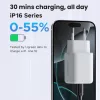 Hálózati töltő UGREEN X516, 30W, 3A, 1 x USB-A - 1 x USB-C, Fekete-6941876260140 6 kép