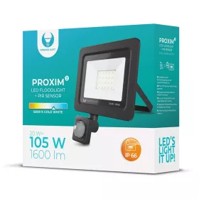 Forever Light LED-es reflektor PROXIM II 20W 6000K PIR IP66-5900495862945 2 kép