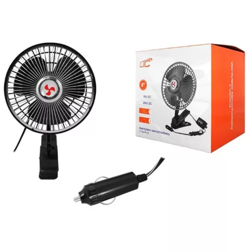 Autós / Kamionos ventilátor 24V 6'' szabályozható-5902270750669 2 kép