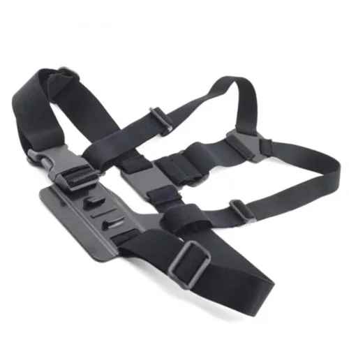 Állítható mellkason rögzíthető GoPro kamera tartó fekete színb-7426757224880 3 kép